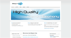 Desktop Screenshot of belgium-voip.com